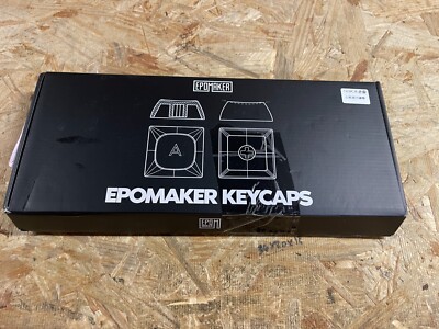 EPOMAKER 143 Keys ESA Profile ANSI ISO Layout Clear Shine Through Keycaps