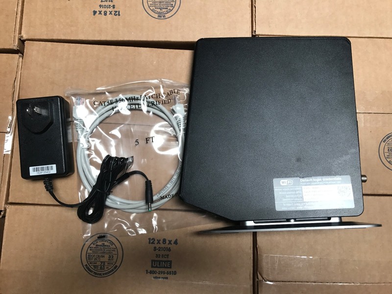 Frontier//Fios Gateway G1100 AC1750 Wireless Router W// Cat5 Power Adapter