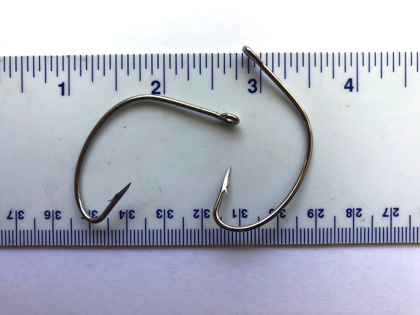 VMC Wide Gap Nickel Fish Hook Size 4 Box 100 hooks 9800 Kahle Fishing