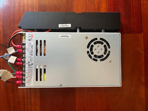 Mean Well RSP-320-48 320W 48V 6.7 Amp With Extra Something Attached.