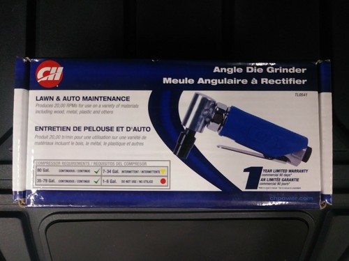 Campbell Hausfeld TL0541 1/4 in. Air Angle Die Grinder BRAND NEW