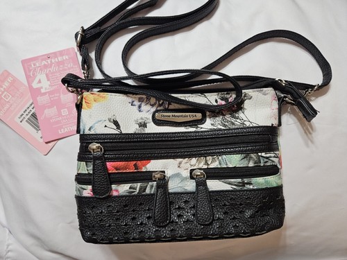 ★MCLANEE★ stone cross bag stone Stone Mountain Floral 4 Way Crossbody, Shoulder, Wristlet