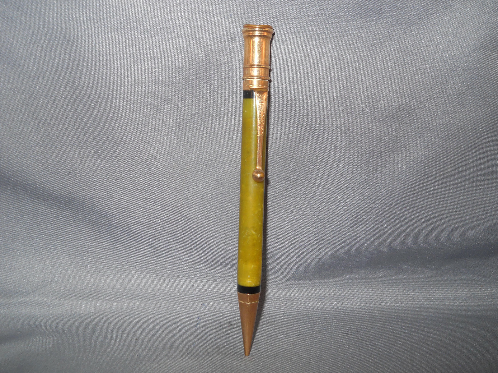 Parker Vintage Flat Top Jade Green Duofold Senior Pencil Parker Vintage Flat Top Jade Green Duofold Senior Pencil