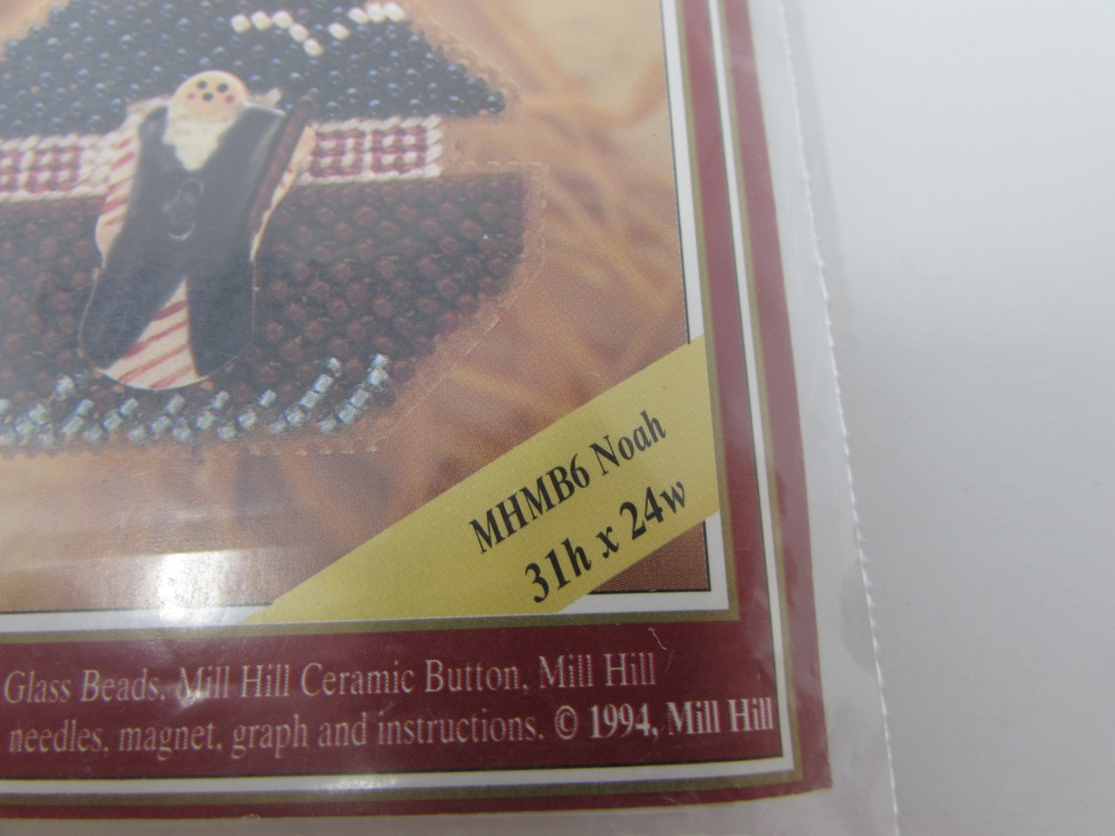 Buttoned and Beaded Country Magnet Kits - Mill Hill - Vintage Magnet Kit