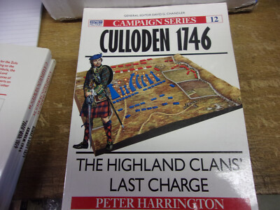 Osprey Campaign Series - #12 Culloden 1746 - Used/Very Good