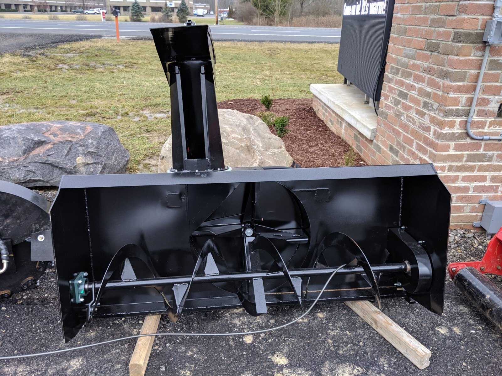 OxBow Skid Steer Quick Attach Hydraulic Snowblower