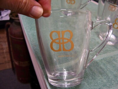 Baileys Original Irish Cream Clear Glass Coffee Mug Cup New Promo