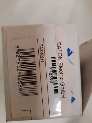 Eaton NSB FAZ-K2/1 Miniature Circuit Breakers (MCBs) FAZ 1P 2A 277V 50/60Hz 1Ph