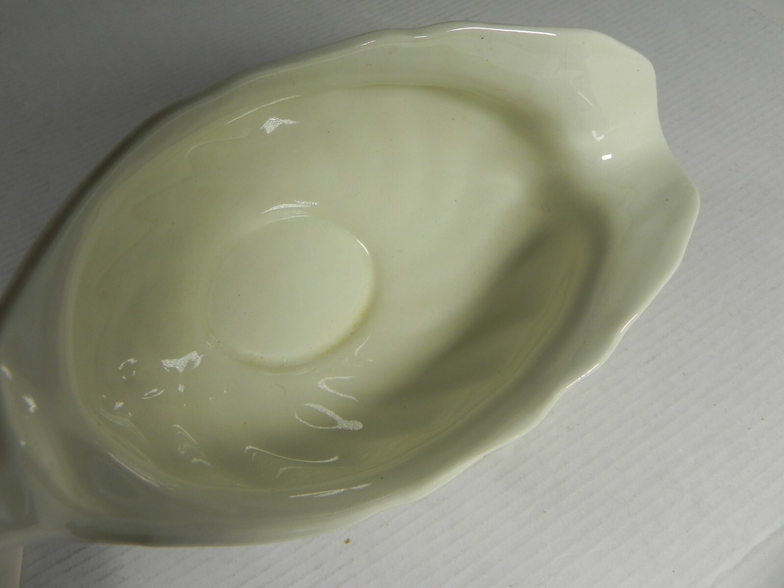 Johnson Bros pink ROSE CHINTZ Handled Gravy Boat w Undlerplate/Liner SUPERB COND