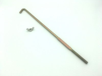Golf Cart Battery Hold Down Rod for EZ-GO RXV Electric Year 2008+, w/Wing Nut