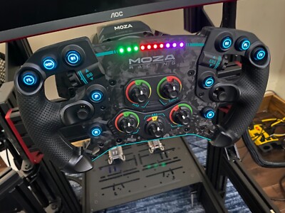 MOZA GS V2P GT Wheel - Precision Sim Racing Steering Wheel