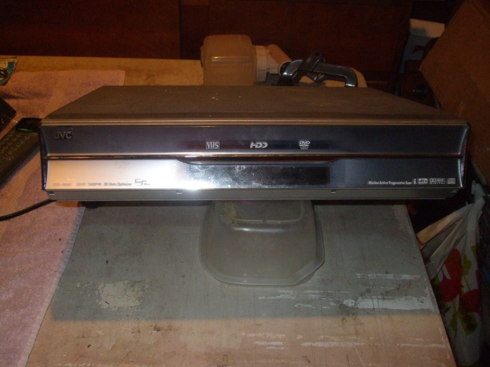 JVC DR-MX1 VHS - DVD -80GB HDD Recorder