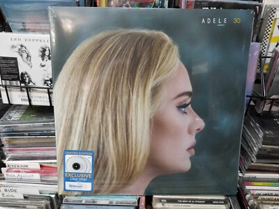 ADELE - 30 - CLEAR VINYL - 2XLP NEW/SEALED   FREE SHIPPING