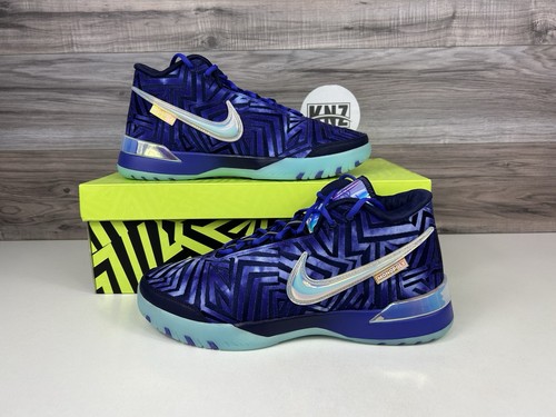 Nike Lebron James NXXT Genisus QS Violet Blue White Men's