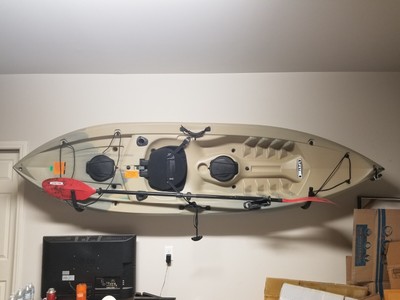 Lifetime Tamarack Angler Sit on Top 10 ft Fishing Kayak (Paddle, rack Included) 