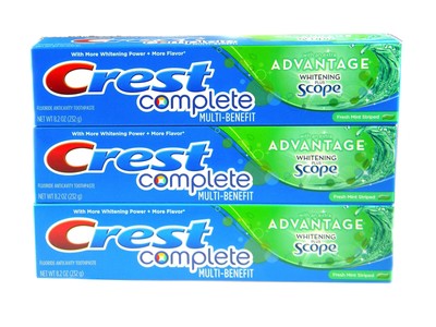Crest Complete Multi-Benefit With Extra Advantage Whitening Plus Scope Toothp...