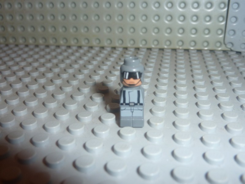 Lego Microfigure Star Wars At-St Pilot RÃ©F 85863pb081 Set 3866