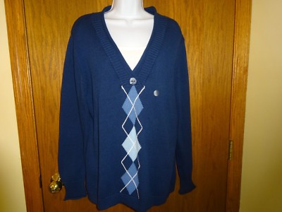 NEW WOMEN'S NORTH CREST DARK BLUE SWEATER SIZE XL MSP $39.99