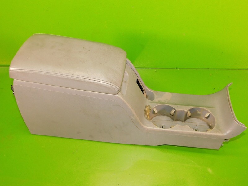 01-05 VW Passat GLX OEM center console armrest storage box cupholder gray