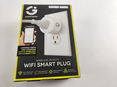 Smart Gear WiFi Wireless Remote Smart Plug NEW FREE SHIPPING!