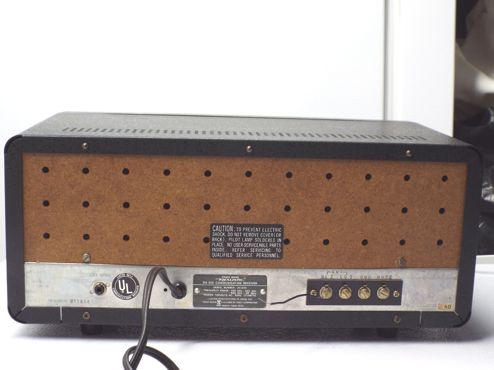 Radio Schack DX 200 Communication Receiver  LW/MW/SW 150 kHz - 30 MHz