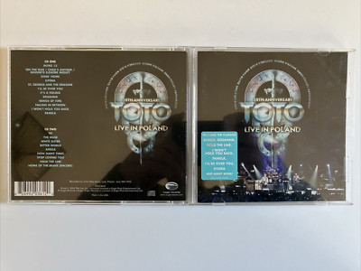 35th Anniversary Tour Live in Poland by Toto (CD, 2014) Great Condition