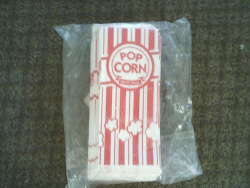 100 Carnival King  Popcorn Bags, 1 oz size, NEW