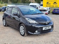 2015 Toyota Yaris 1.33 Dual VVT-i Excel Hatchback 5dr Petrol Multidrive S Euro 6