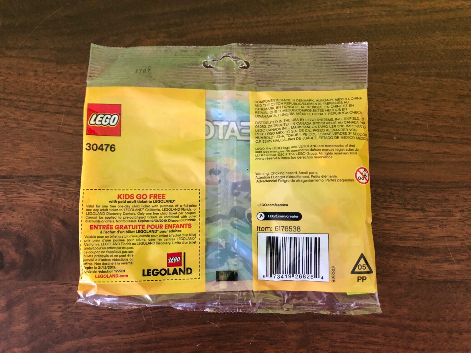 Lego 30476 Creator Happy Turtle Polybag New and Sealed