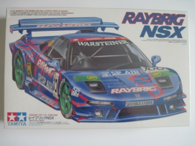 TAMIYA 1/24 Honda Raybrig NSX Model Kit 24204 Fujimi