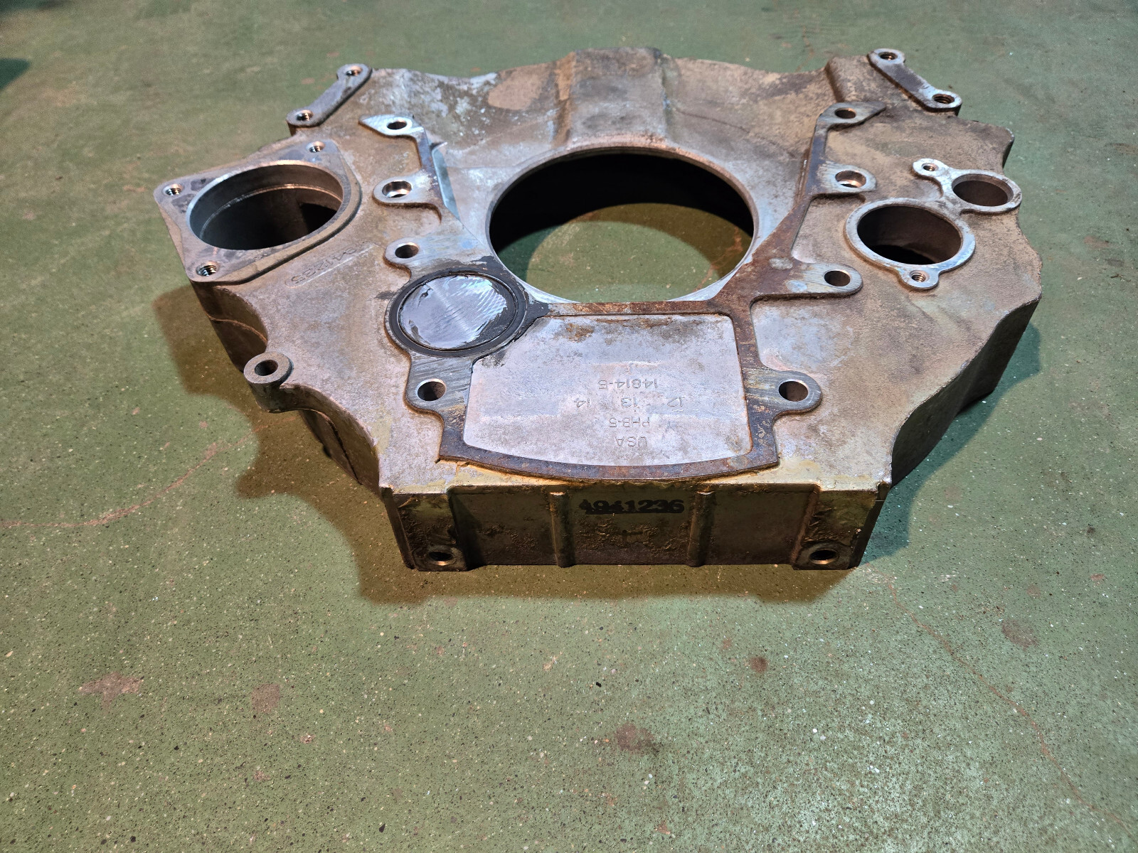 4941235 Engine to Transmission Adapter Plate G56 68RFE Cummins Diesel 6.7 - Picture 10 of 11