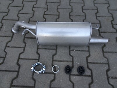 Rear Box fits TOYOTA YARIS P1 1.5 01 to 05 1NZ-FE Klarius Quality Exhaust Back