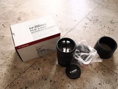 Canon EF 200mm f/2.8L II USM Lens - Mint+