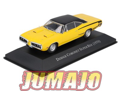 AC126 Voiture 1/43 IXO altaya américaines DODGE Coronet Super Bee 1970