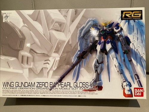 ロボット RG WING GUNDAM ZERO EW PEARL GLOSS Ver. P-Bandai Exclusive] RG Wing Gundam Zero EW Pearl Gloss Ver