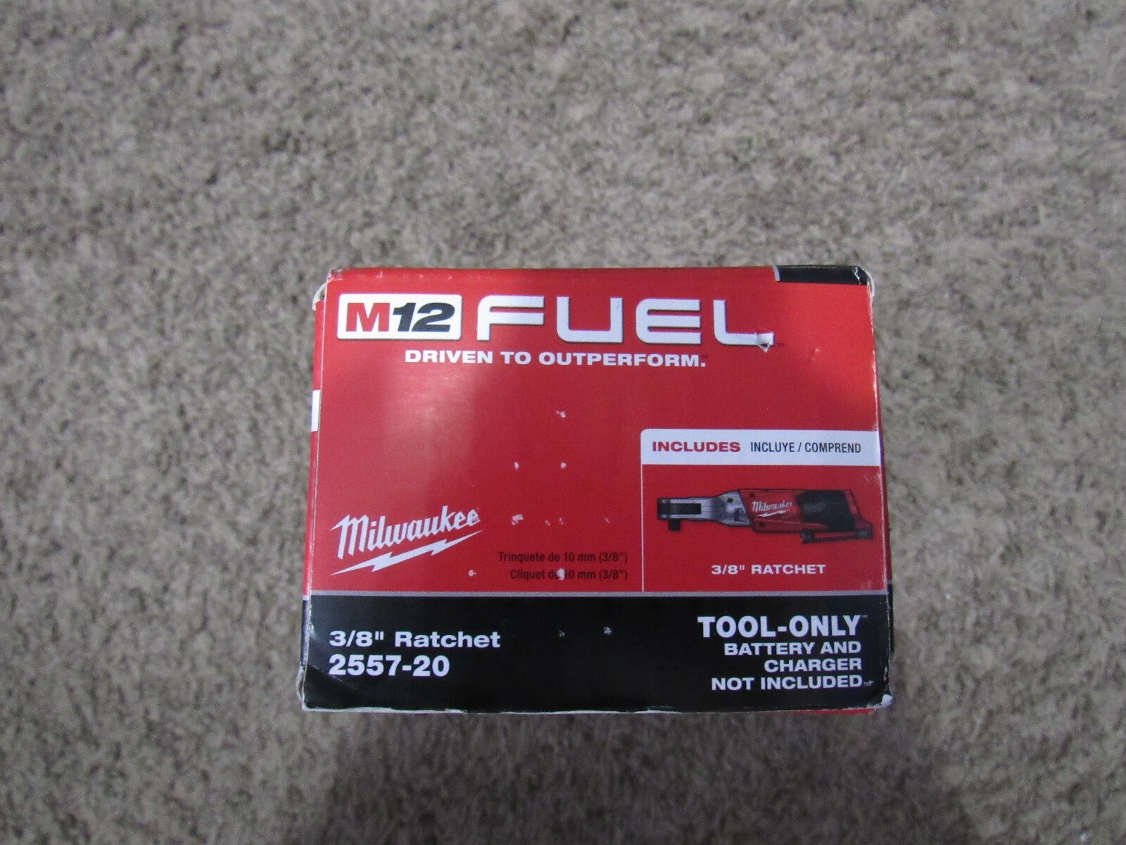 NEW SEALED Milwaukee 2557-20 M12 Fuel 12v Li-ion Cordless 3/8