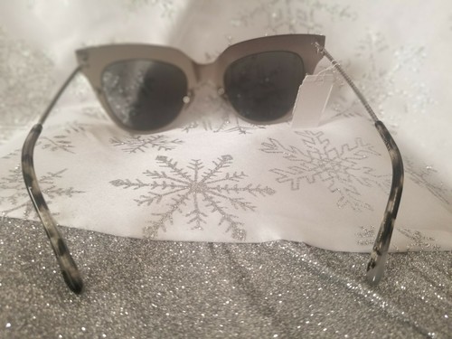 Pre-owned Bottega Veneta Bv0030s--003 Bronze Silver Grey Sunglasses