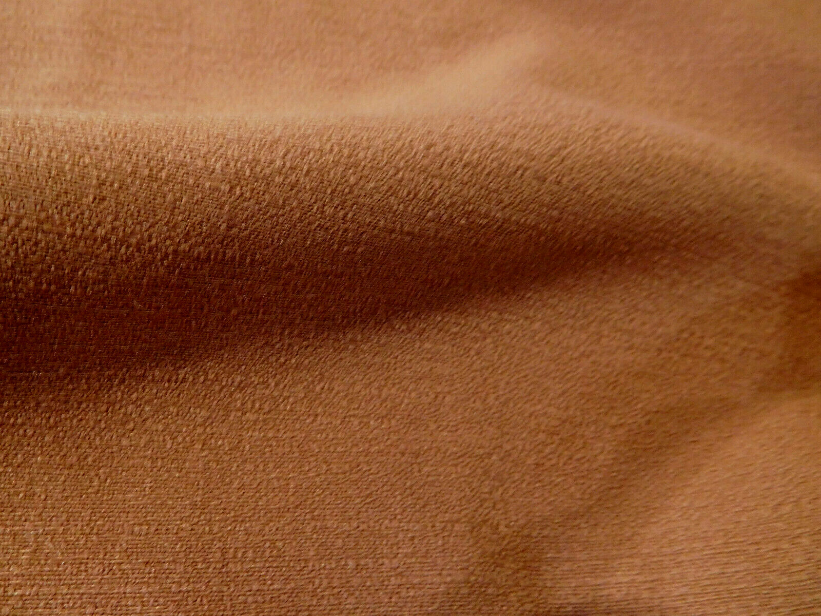 BTY 56" Textured polyester Cinnabar fabric clothes drapery light upholstery wash