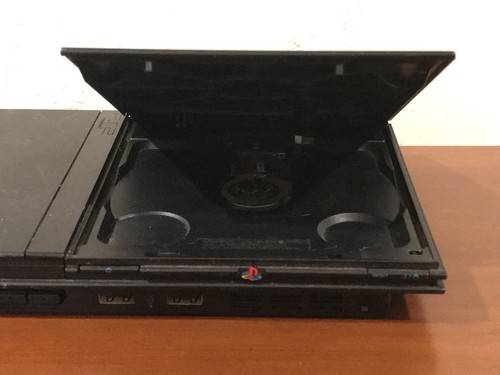 Sony PlayStation 2 Slim Charcoal Black Console SCPH-70012 UNTESTED Console Only!