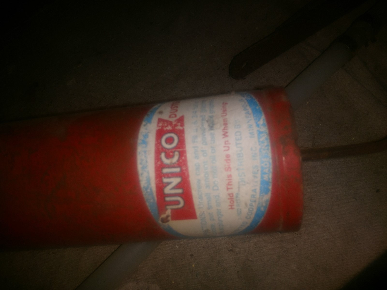 Vintage Unico Duster Collectible Advertising Memorabilia Agriculture Pesticide