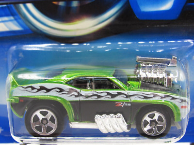 HOT WHEELS VHTF 2006 MAINLINE SERIES TOONED 69 CAMARO #124