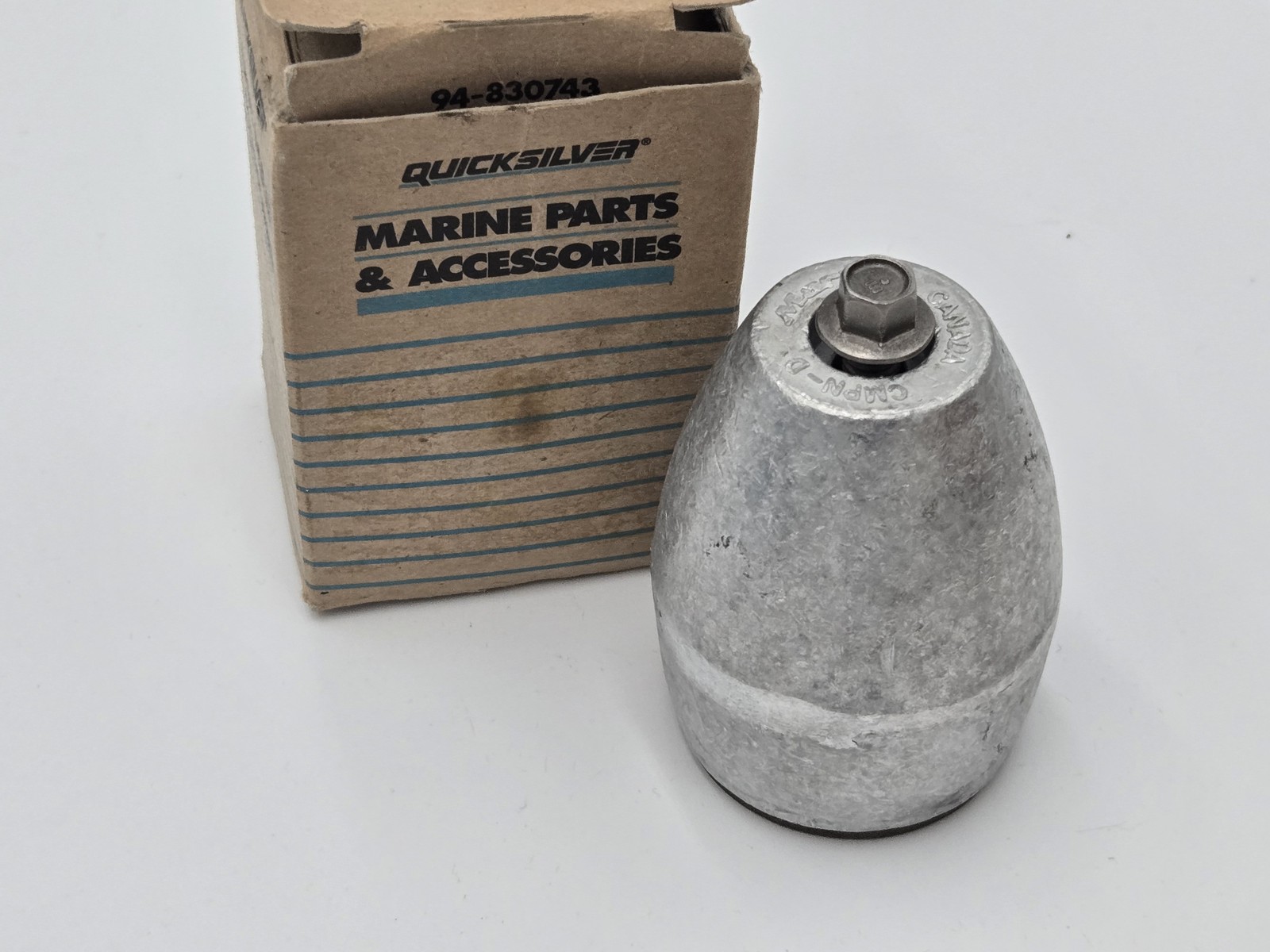 Mercury Quicksilver MerCruiser 809664A1 Propeller Nut Anode Kit OEM NEW