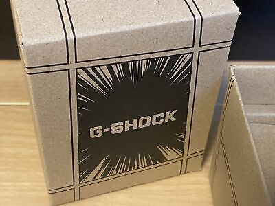 Pre-owned Casio G-shock Ga-2100mng-7ajr White Watch Box Manga Theme Rare Jpn