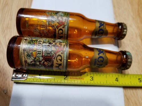 Vintage Acme Beer Bottle Salt and Pepper Shakers