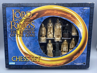 Lord of the Rings Return of the King Chess Set COMPLETE