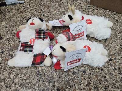 Lambchop Dog Toys - Lot Of 3, Great For Small Dogs New W/Tags