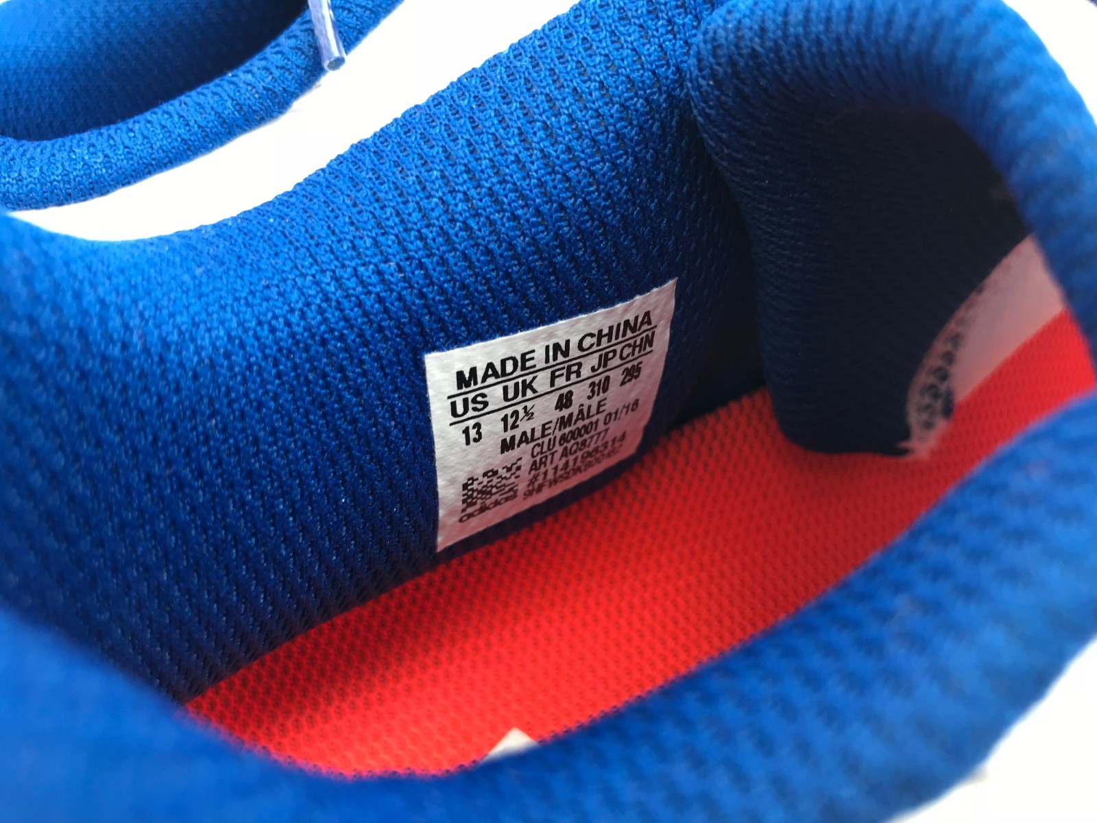 Adidas Freak X Carbon Low NEW Men's Size 13 Football Cleats - White Royal Blue