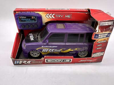 RC Racers Purple Scion xB Wireless Infrared Remote Control Car Road Champs