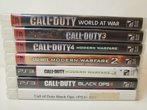 PS3 CODシリーズ全セット Call Of Duty Seven Game Lot/Bundle For PlayStation 3 | eBay