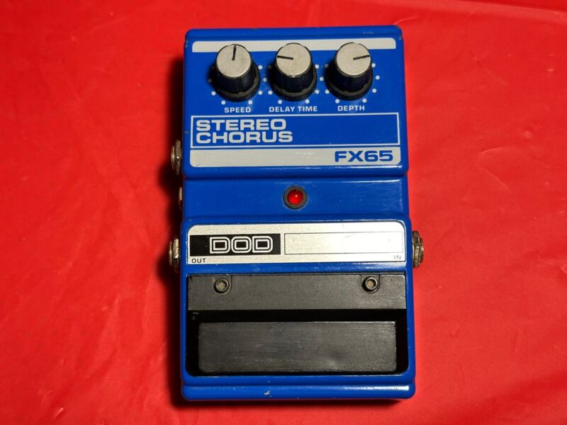 DOD Stereo Chorus Pedal FX65 Working Flawlessly